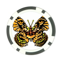 Bigcat Butterfly Poker Chip Card Guard (10 Pack) by IIPhotographyAndDesigns