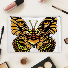 Bigcat Butterfly Cosmetic Bag (large) by IIPhotographyAndDesigns