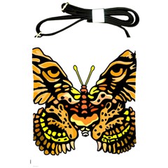 Bigcat Butterfly Shoulder Sling Bag by IIPhotographyAndDesigns