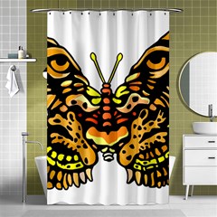 Bigcat Butterfly Shower Curtain 48  X 72  (small)  by IIPhotographyAndDesigns