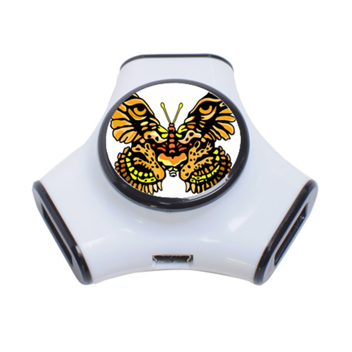 Bigcat Butterfly 3-Port USB Hub