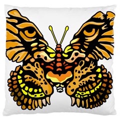 Bigcat Butterfly Large Cushion Case (two Sides) by IIPhotographyAndDesigns