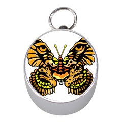 Bigcat Butterfly Mini Silver Compasses by IIPhotographyAndDesigns