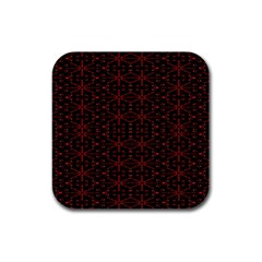 Spiro Rubber Square Coaster (4 Pack)  by Sparkle