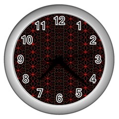 Spiro Wall Clock (silver) by Sparkle