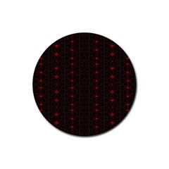 Spiro Rubber Round Coaster (4 Pack)  by Sparkle