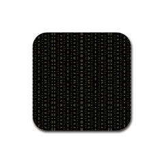 Spiro Rubber Square Coaster (4 Pack)  by Sparkle