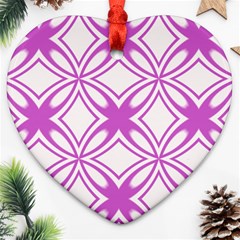 Great Vintage Pattern D Pattern 6-21-4 Ornament (Heart)