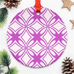 Great Vintage Pattern D Pattern 6-21-4 Ornament (round) by PatternFactory