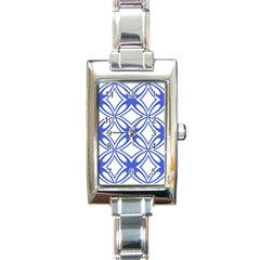 Pattern 6-21-4c Rectangle Italian Charm Watch by PatternFactory