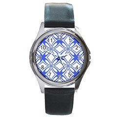 Pattern 6-21-4c Round Metal Watch