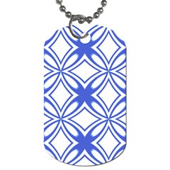 Pattern 6-21-4c Dog Tag (one Side) by PatternFactory