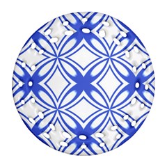 Pattern 6-21-4c Round Filigree Ornament (two Sides) by PatternFactory