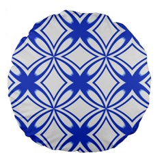 Pattern 6-21-4c Large 18  Premium Round Cushions by PatternFactory