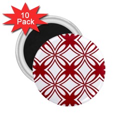 Pattern 6-21-4b 2 25  Magnets (10 Pack)  by PatternFactory