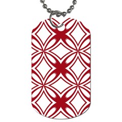 Pattern 6-21-4b Dog Tag (one Side) by PatternFactory