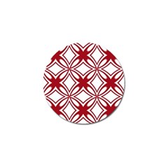 Pattern 6-21-4b Golf Ball Marker (10 Pack) by PatternFactory