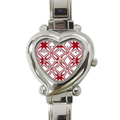 Pattern 6-21-4b Heart Italian Charm Watch by PatternFactory