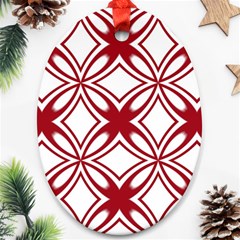 Pattern 6-21-4b Oval Ornament (two Sides) by PatternFactory