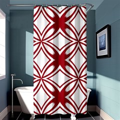 Pattern 6-21-4b Shower Curtain 36  X 72  (stall)  by PatternFactory