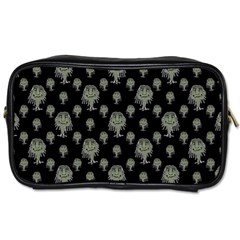 Funny Monsters Motif Drawing Pattern Toiletries Bag (one Side) by dflcprintsclothing