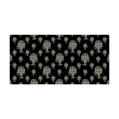 Funny Monsters Motif Drawing Pattern Yoga Headband by dflcprintsclothing