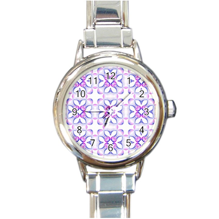 Pattern 6-21-5a Round Italian Charm Watch