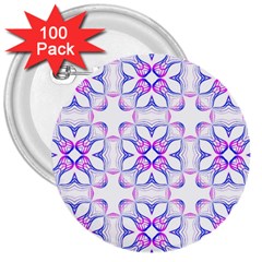 Pattern 6-21-5a 3  Buttons (100 Pack)  by PatternFactory