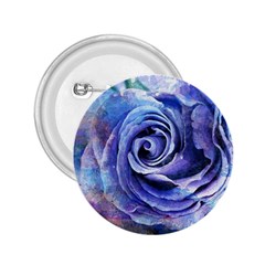 Watercolor-rose-flower-romantic 2 25  Buttons by Sapixe