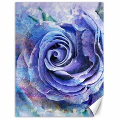 Watercolor-rose-flower-romantic Canvas 12  X 16  by Sapixe