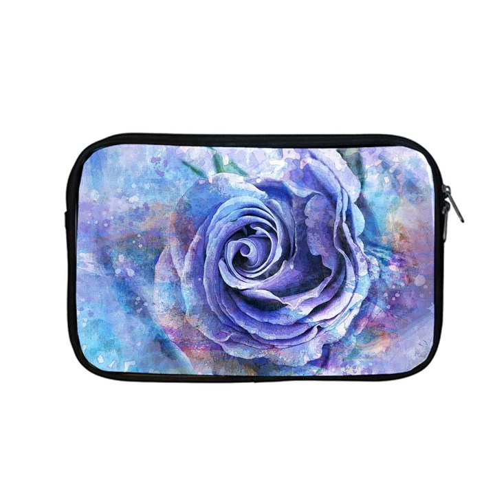 Watercolor-rose-flower-romantic Apple MacBook Pro 13  Zipper Case