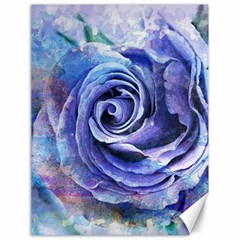 Watercolor-rose-flower-romantic Canvas 18  X 24  by Sapixe