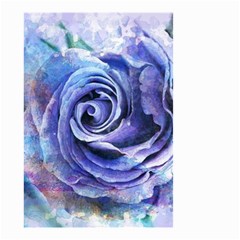 Watercolor-rose-flower-romantic Small Garden Flag (two Sides) by Sapixe