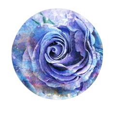 Watercolor-rose-flower-romantic Mini Round Pill Box (pack Of 3)