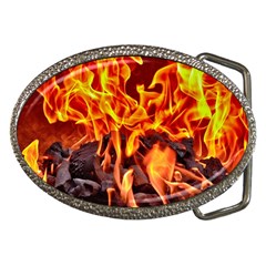 Fire-burn-charcoal-flame-heat-hot Belt Buckles by Sapixe