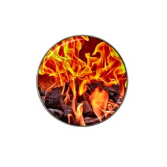 Fire-burn-charcoal-flame-heat-hot Hat Clip Ball Marker (10 Pack) by Sapixe