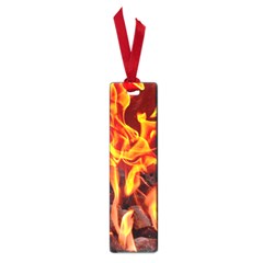 Fire-burn-charcoal-flame-heat-hot Small Book Marks by Sapixe