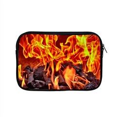 Fire-burn-charcoal-flame-heat-hot Apple Macbook Pro 15  Zipper Case by Sapixe