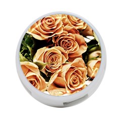 Roses-flowers-bouquet-rose-bloom 4-port Usb Hub (one Side) by Sapixe