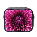 Dahlia-flower-purple-dahlia-petals Mini Toiletries Bag (Two Sides) Front