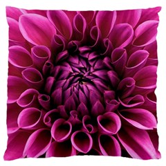 Dahlia-flower-purple-dahlia-petals Standard Flano Cushion Case (one Side) by Sapixe