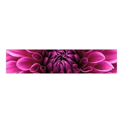 Dahlia-flower-purple-dahlia-petals Velvet Scrunchie by Sapixe