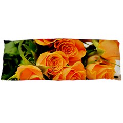 Roses-flowers-orange-roses Body Pillow Case (dakimakura) by Sapixe