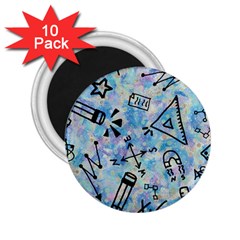 Science-education-doodle-background 2.25  Magnets (10 pack) 