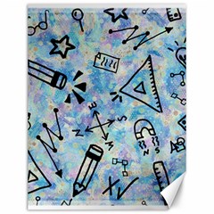 Science-education-doodle-background Canvas 12  x 16 