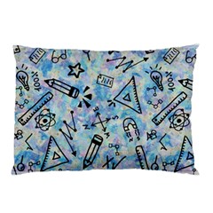 Science-education-doodle-background Pillow Case