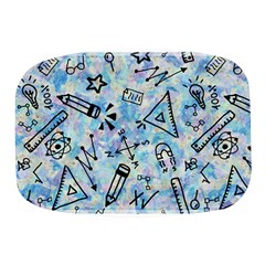 Science-education-doodle-background Mini Square Pill Box