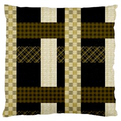 Art-stripes-pattern-design-lines Large Flano Cushion Case (two Sides)