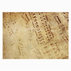 Music-melody-old-fashioned Large Glasses Cloth (2 Sides) by Sapixe