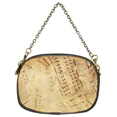 Music-melody-old-fashioned Chain Purse (two Sides) by Sapixe